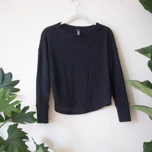 Anthropologie Temecula drop shoulder knit sweater